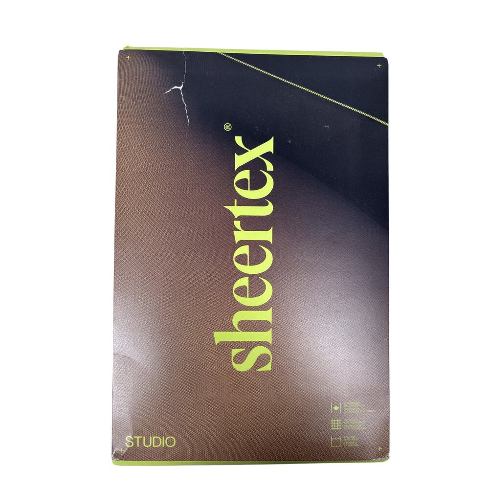 Sheertex Classic Sheer Rip-Resist Tights Womens Medium Cappuccino Brown NEW